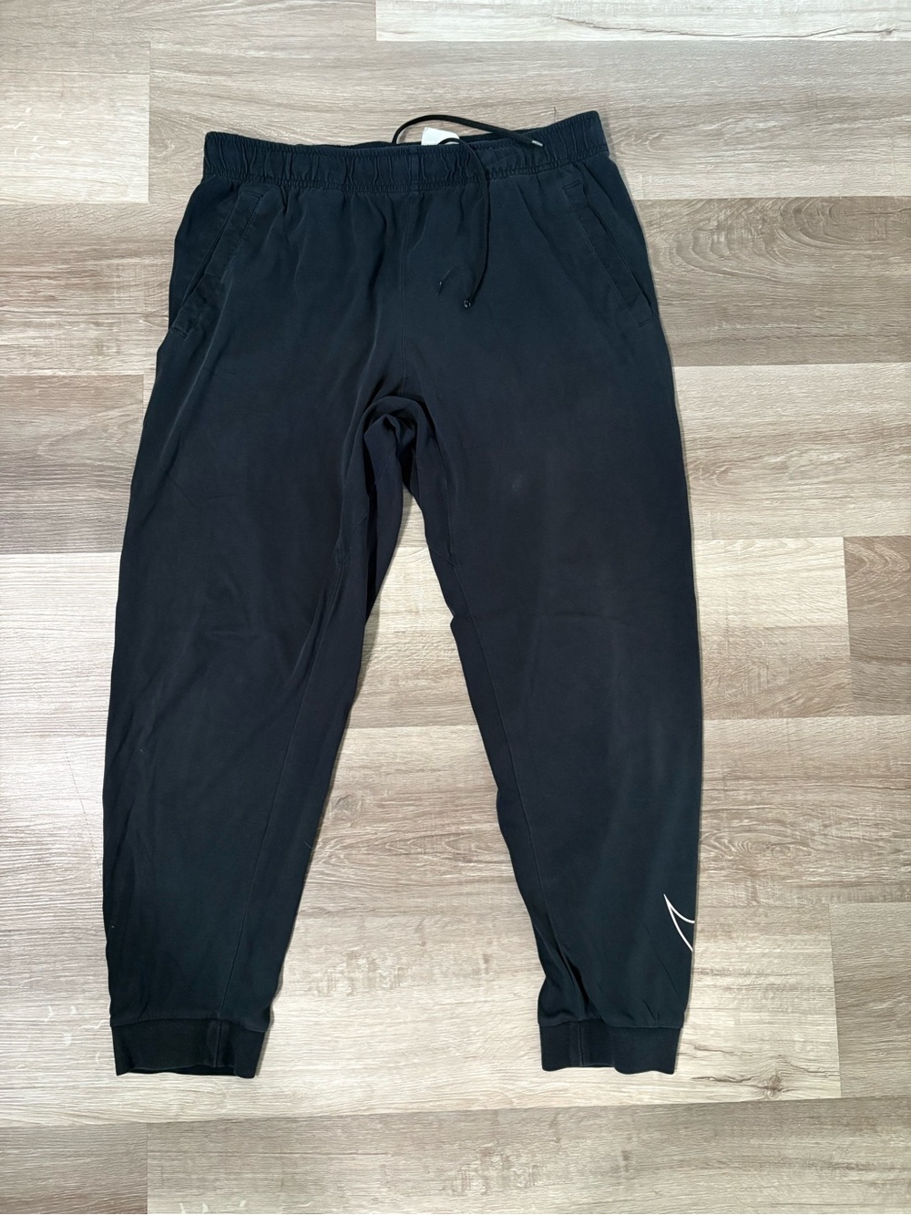 Nike Black Jogger Sweatpants with Subtle Logo